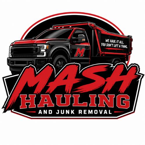 Mash Hauling and Junk Removal logo